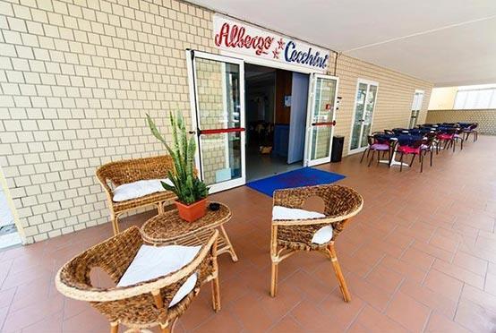Hotel Cecchini Marebello Eksteriør billede